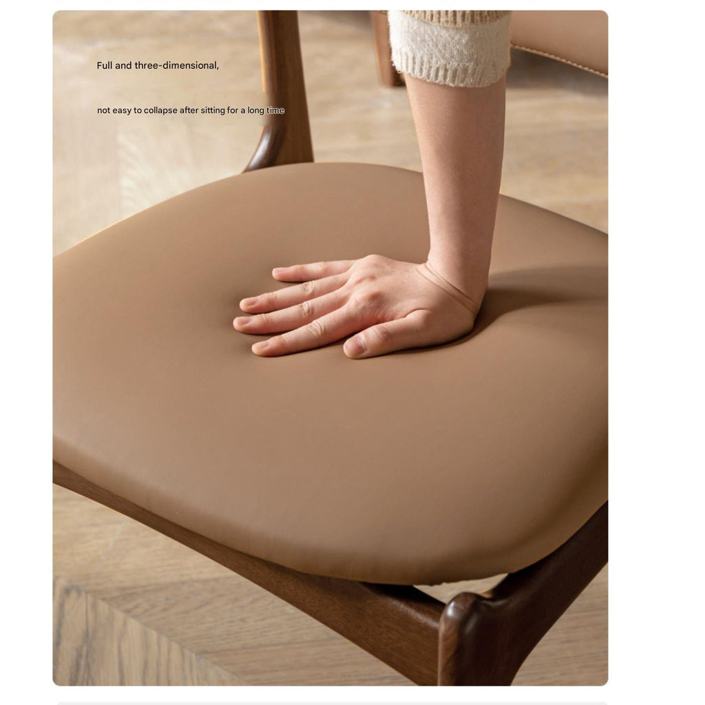 Black Walnut Solid Wood Modern Dining Chair