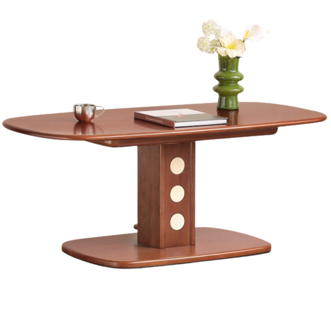 Poplar Solid Wood Ancient Style Elevating Tea Table