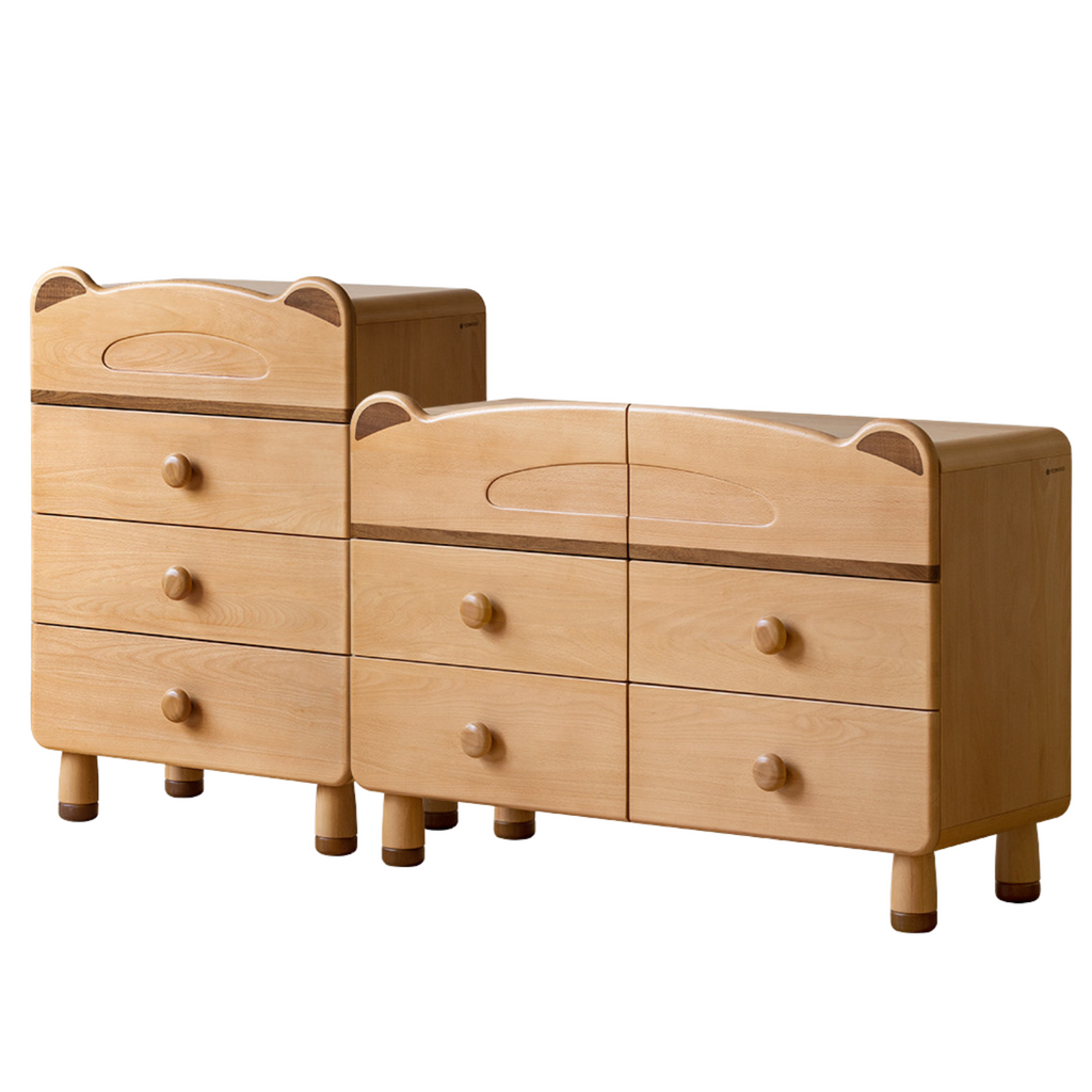 Beech Solid Wood Childrens Drawer
