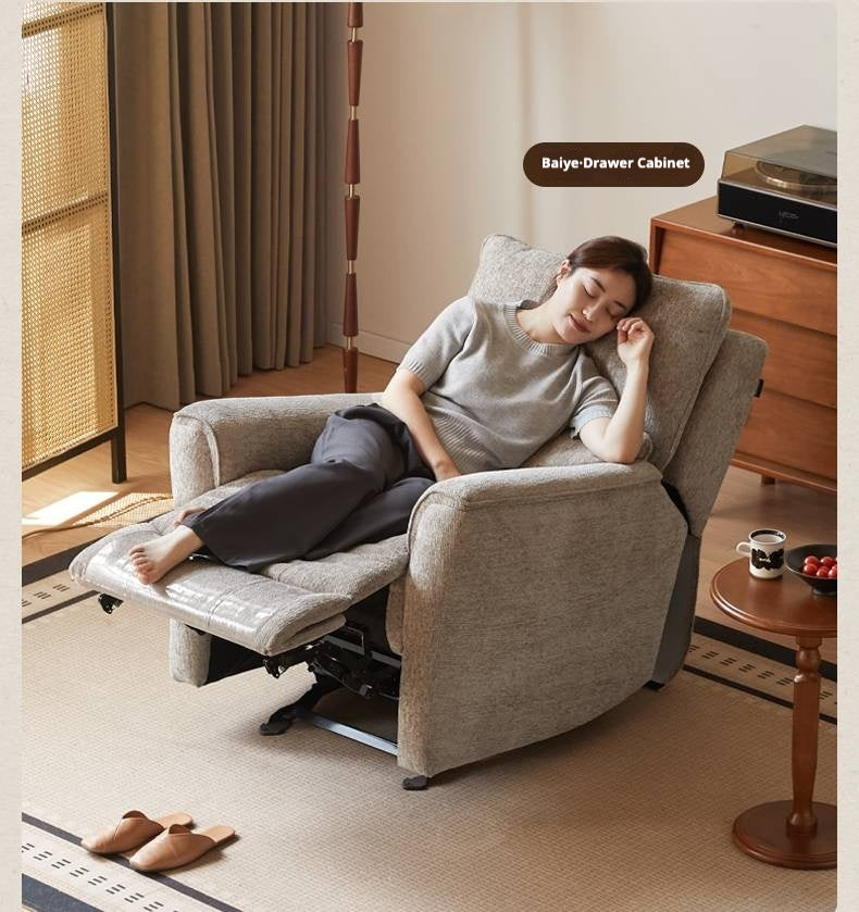 Fabric Lounge Electric Rocking Armchair