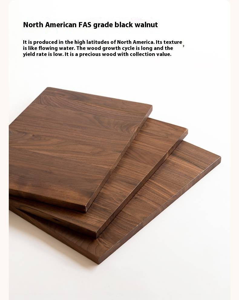 Ash, Black Walnut, Oak, Sandalwood Solid Wood Makeup Stool