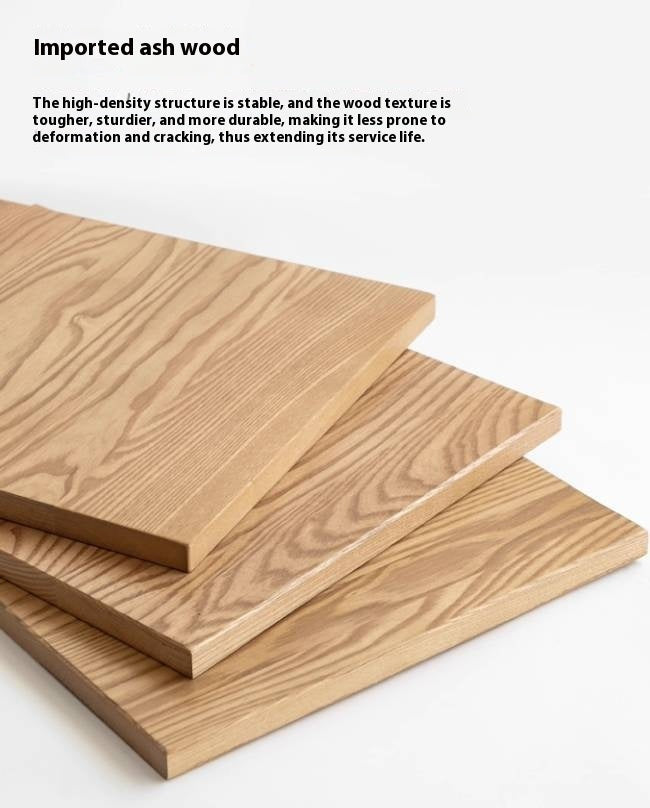 Set 4 pcs Ash Solid Wood Modern Soft Dining Chair