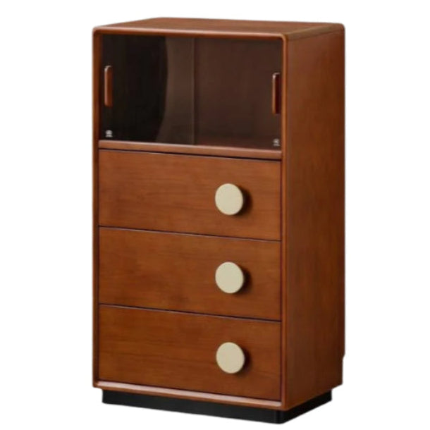 Poplar Solid Wood Middle Ages Side Cabinet