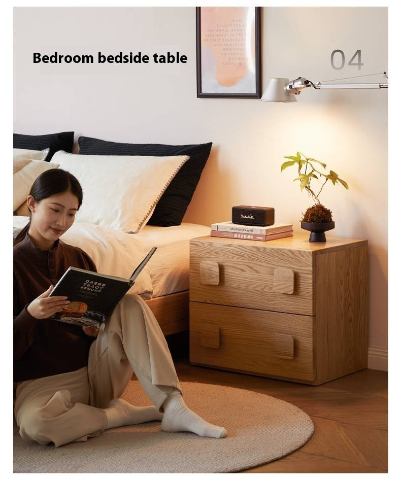 Oak, Ash Solid Wood Modern TV Stand