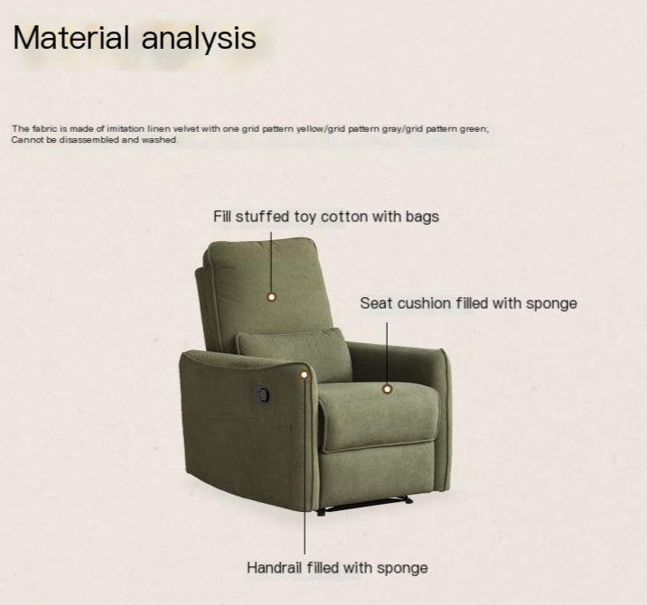 Fabric Recliner Armchair