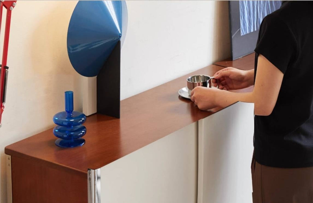 Poplar Solid Wood Bauhaus Style Bookcases Combination