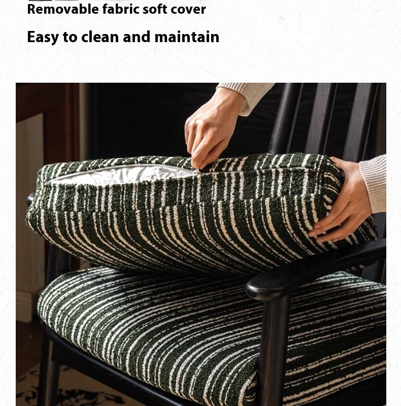 Ash Solid Wood French Retro Armchair