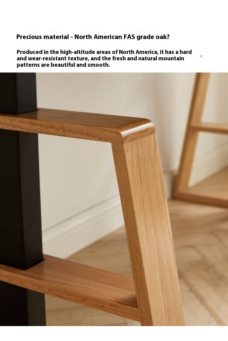 Oak Solid Wood Dual Electric Lifted Office Desk