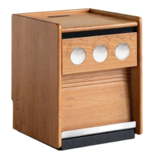 Black Walnut, Cherry, Ash, Poplar Solid Wood Nightstand