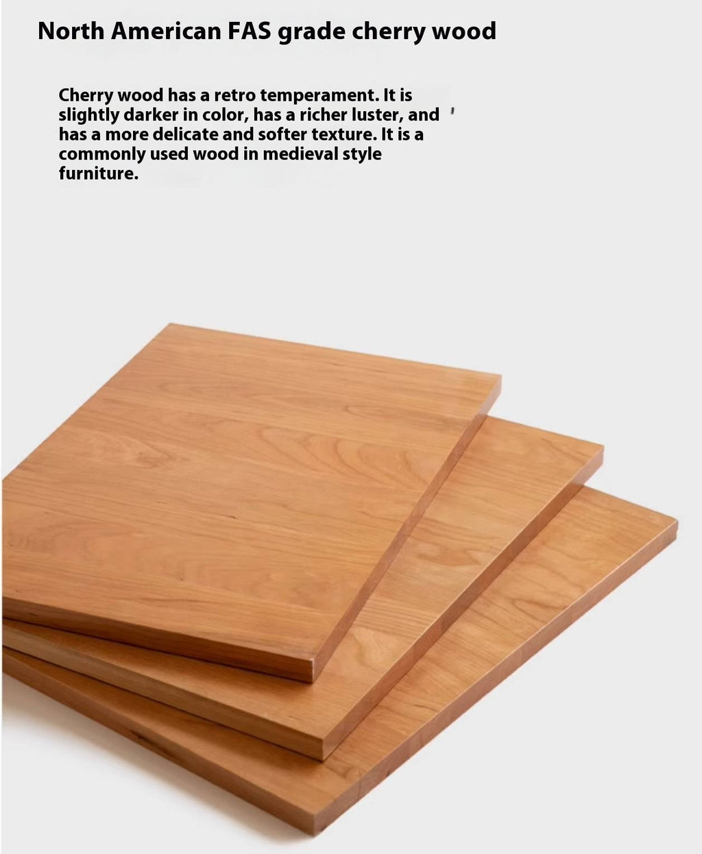 Black Walnut, Oak, Cherry, Rubberwood, Sandalwood Solid Wood Dressing Stool