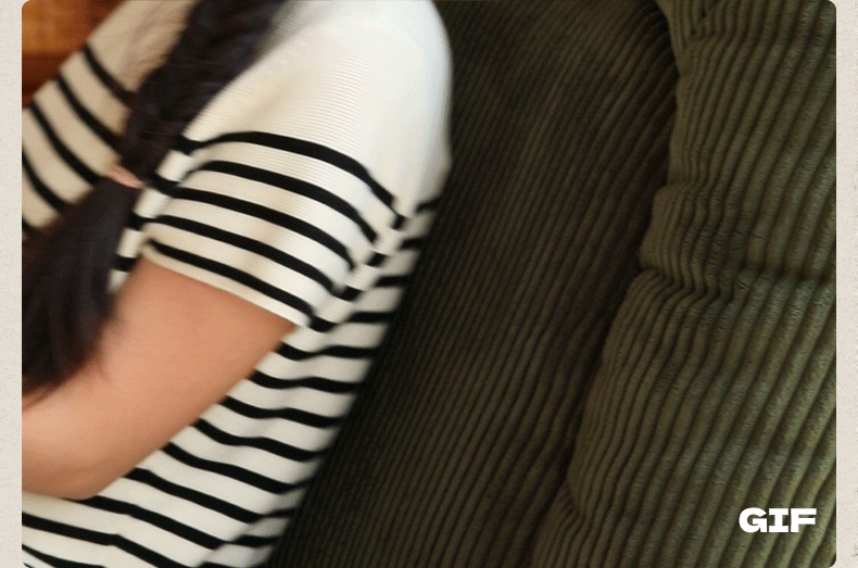 Fabric Dual Use Rocking Chair