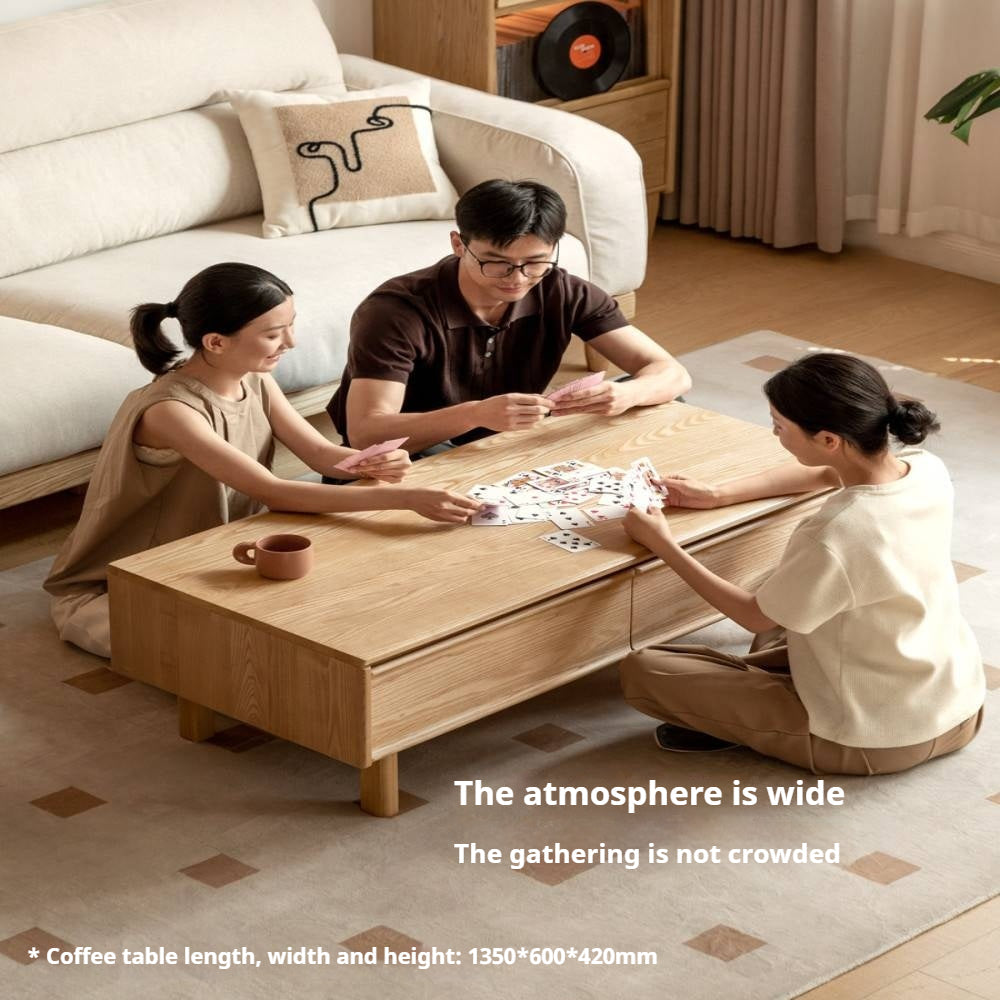 Ash, Oak Solid Wood Solid Wood Tea Table