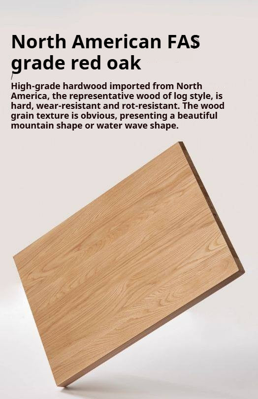 Oak Solid Wood Chest of Drawers