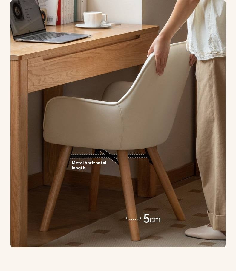 Beech Solid Wood Soft Comfortable Armchair