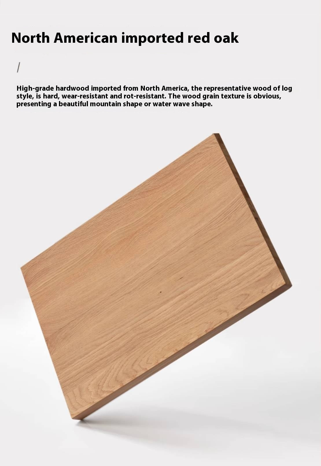 Ash Solid Wood Modern Style Dressing Table Multi Functional