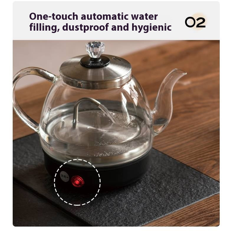 Ash Solid Wood Mobile High Tea Table