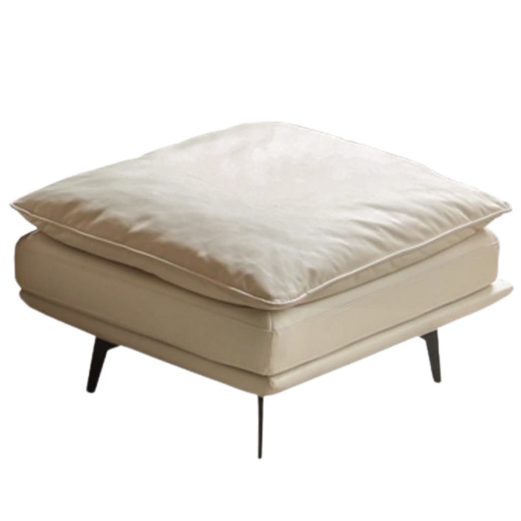 Fabric Wooden Modern Sofa Footstool