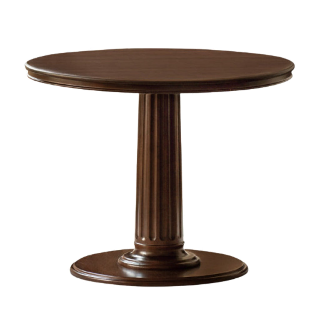 Poplar Solid Wood Dining Table American Retro