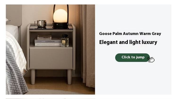 Ash, Cherry, Black walnut, Poplar, Solid Rubberwood Modern Nightstand.