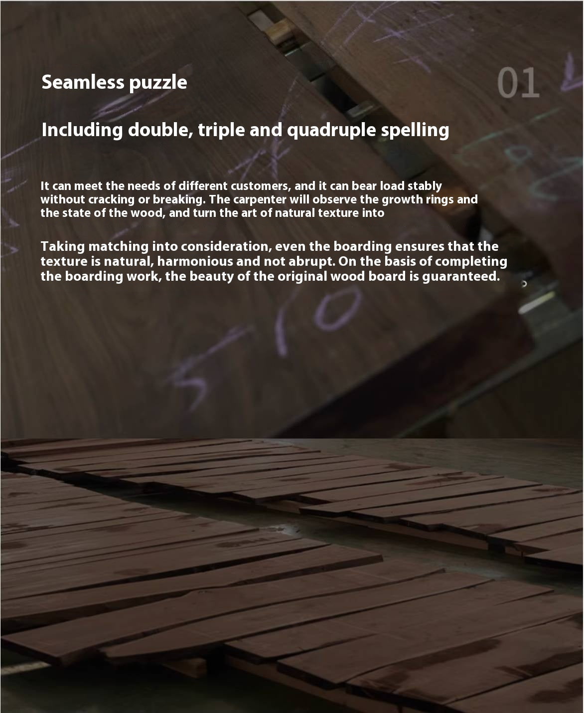 Black Walnut Solid Wood Wabi Sabi Style Coffee Table