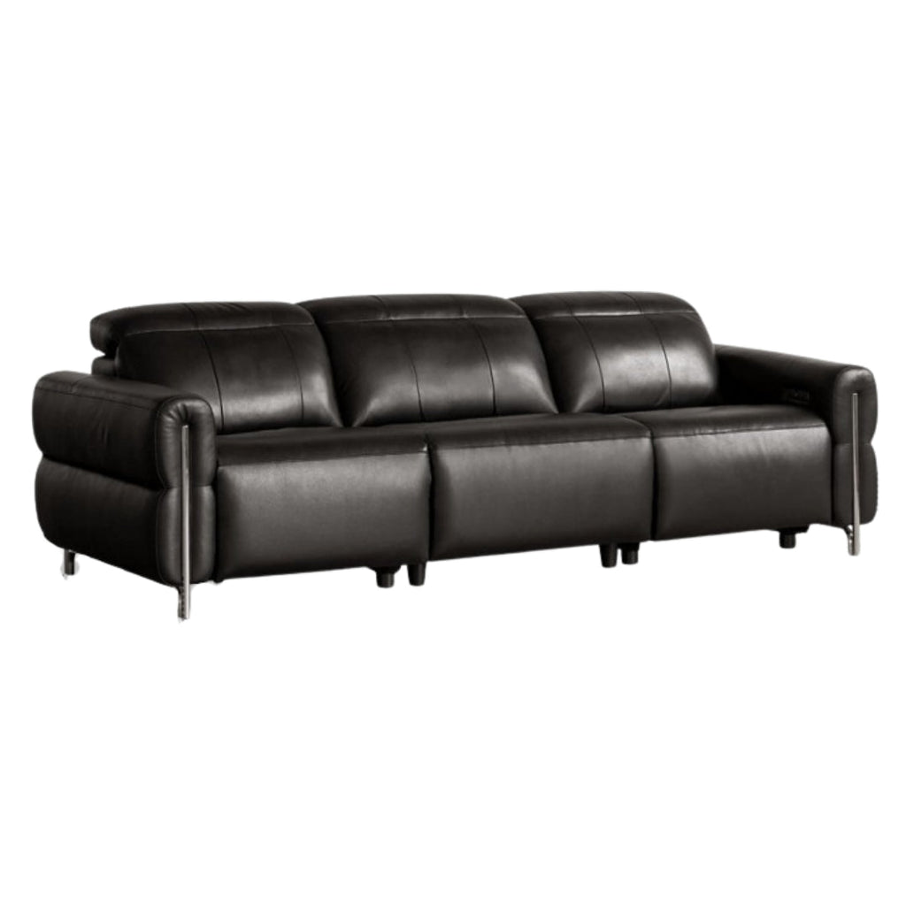 Leather Bauhaus Telescopic Function Sofa