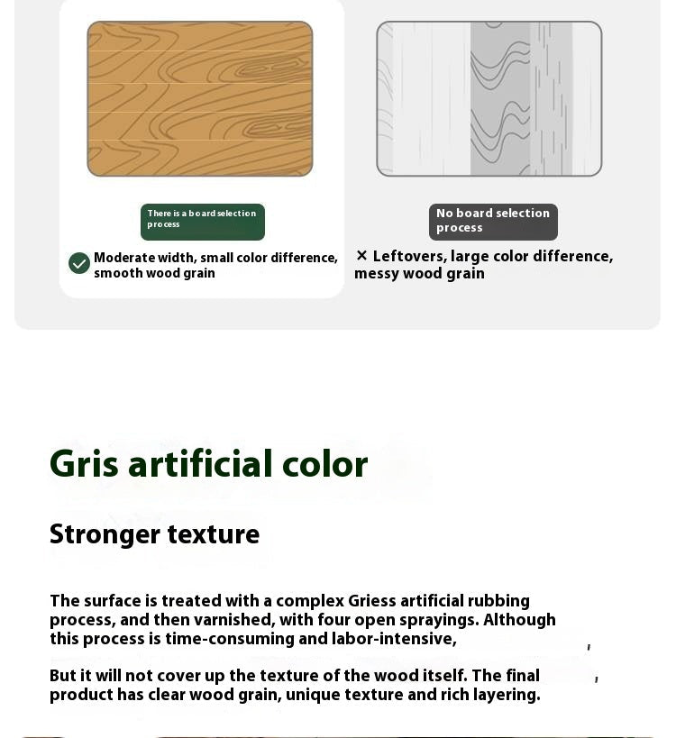 Oak, Solid Rubberwood Round Coffee Table Combination