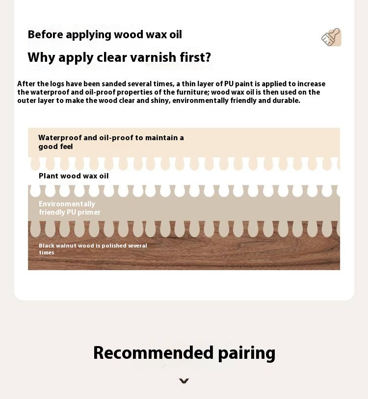 Black Walnut, Oak Solid Mobile Wood Tea Cabinet