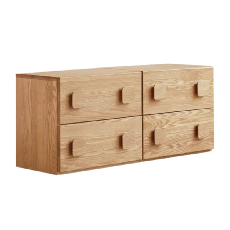 Oak, Ash Solid Wood Modern TV Stand