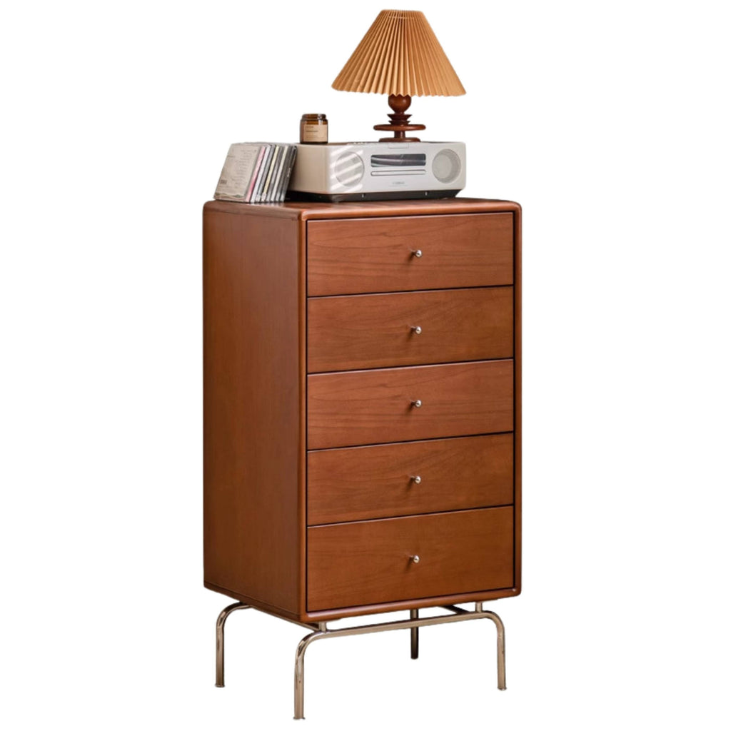 Poplar Solid Wood Ancient Style Wall Drawer Cabinet