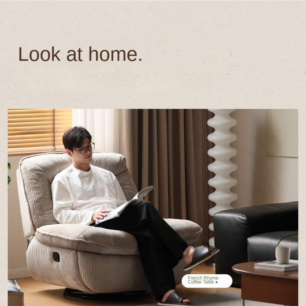 Fabric Dual Use Rocking Chair