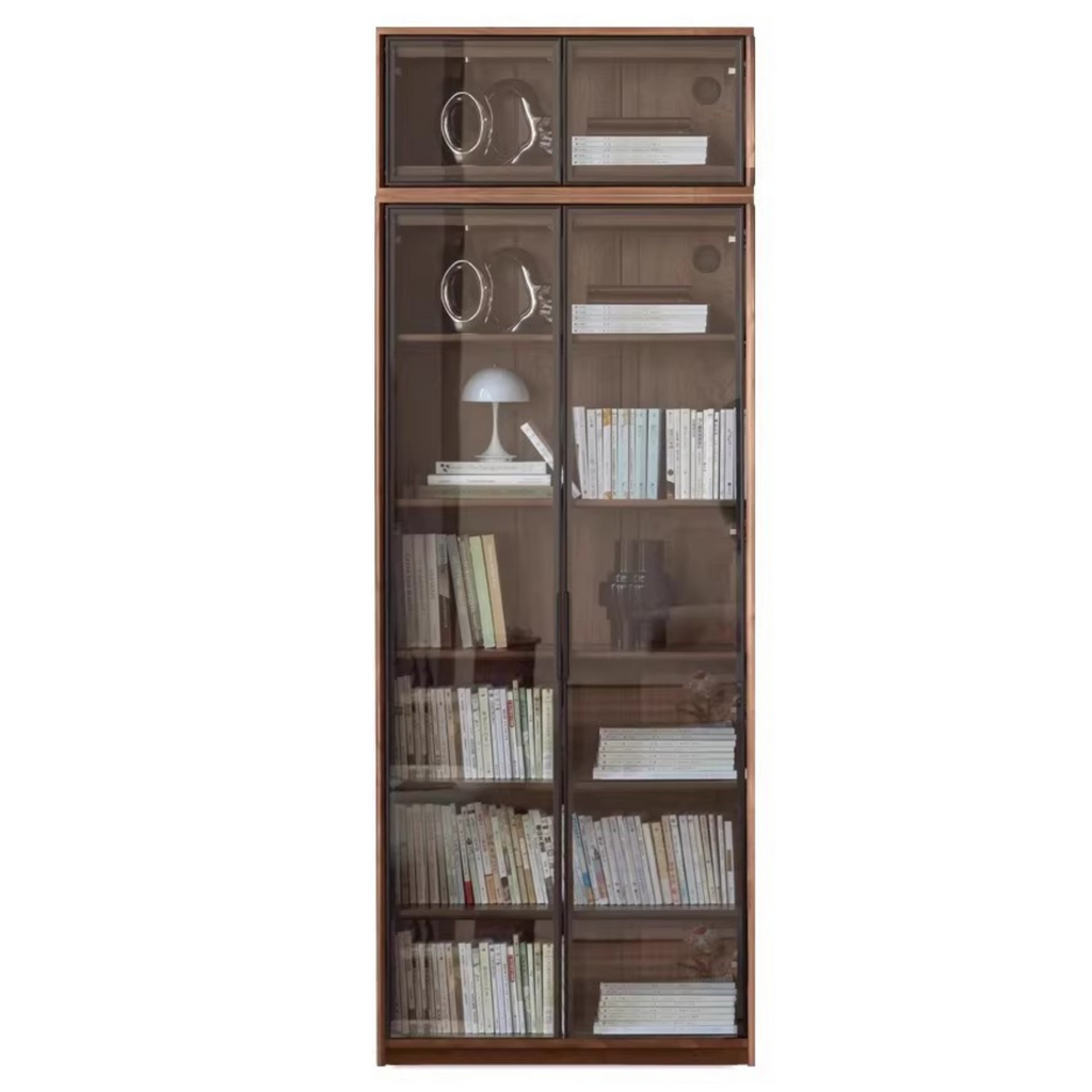 Black Walnut Solid Wood Bookshelf -USA