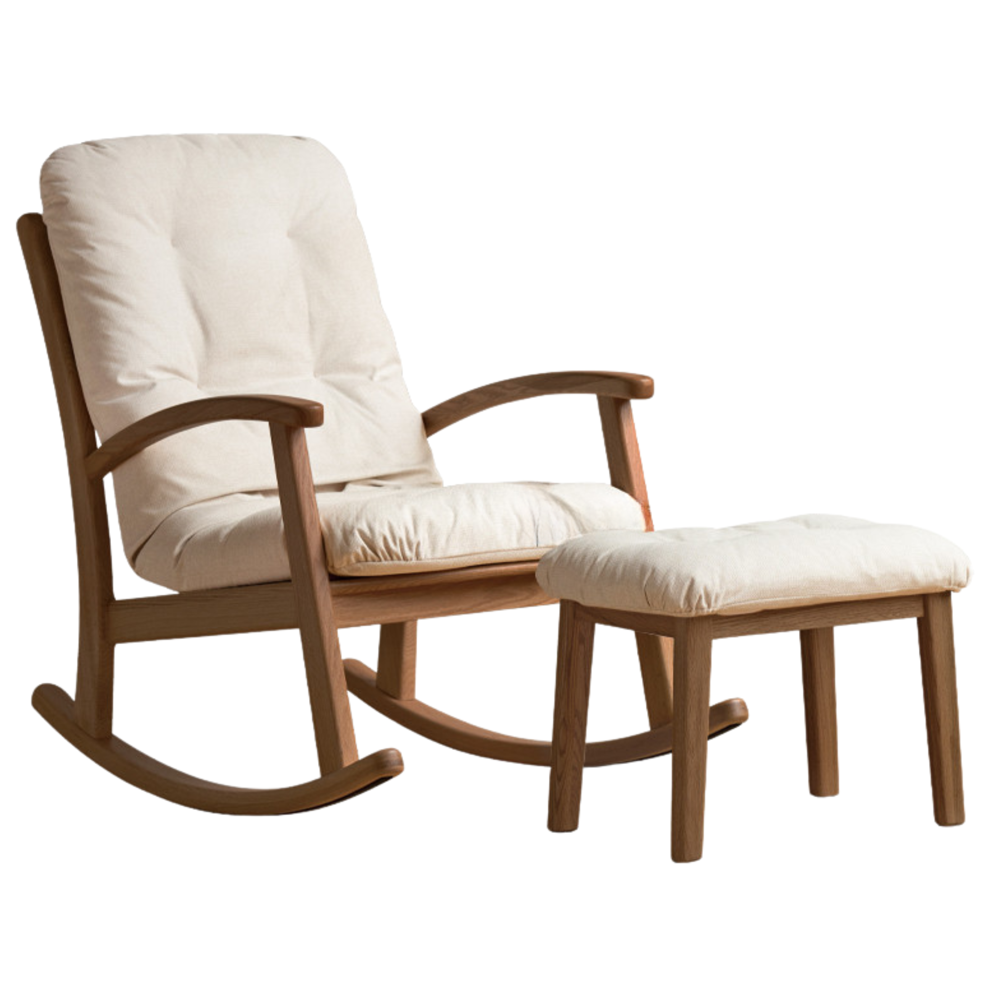 Oak Solid Wood Rocking Chair