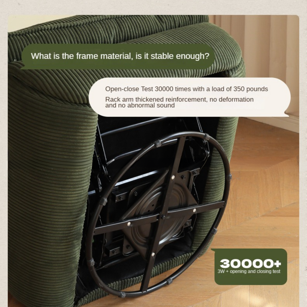 Fabric Dual Use Rocking Chair