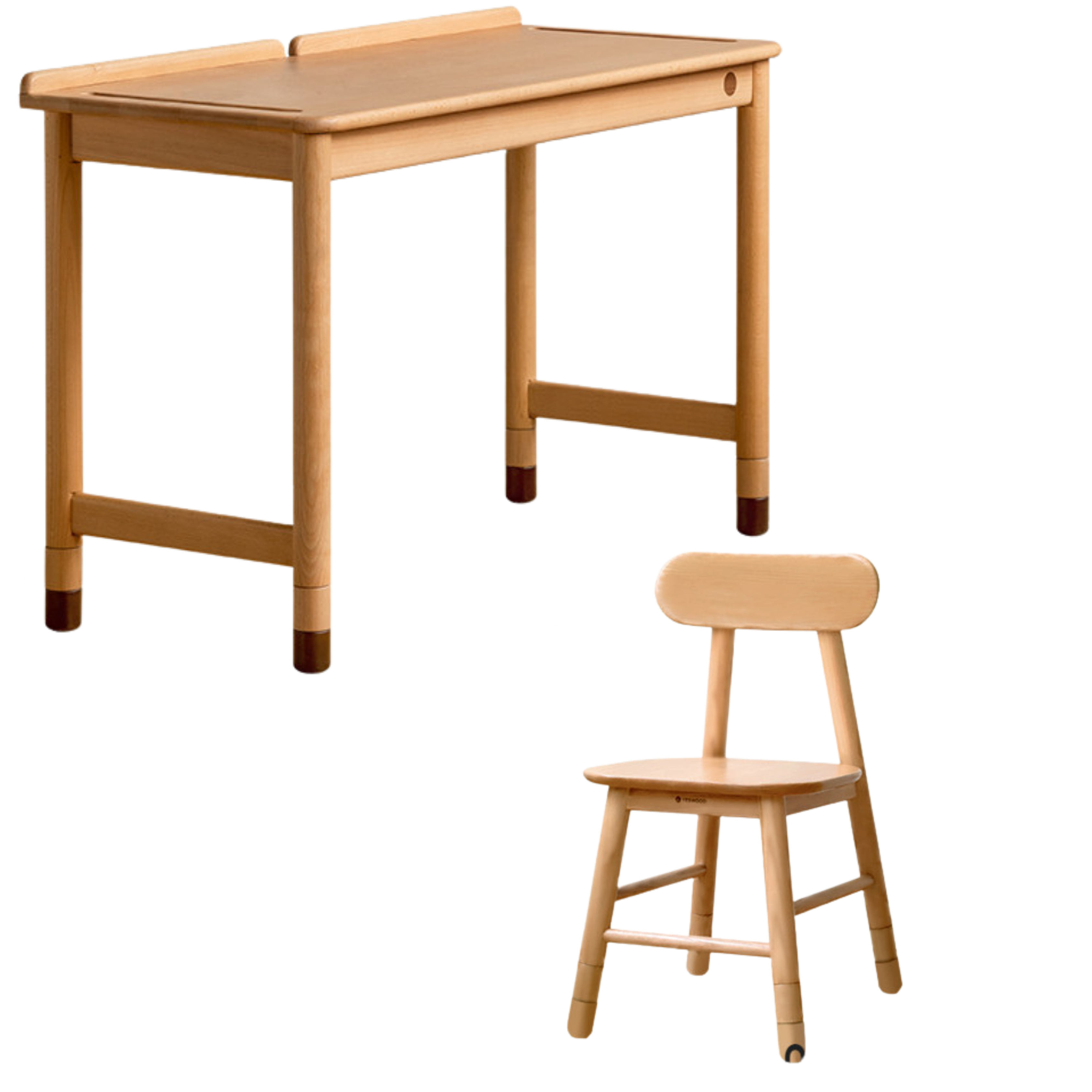 Beech Solid Wood Children's Learning Desk.