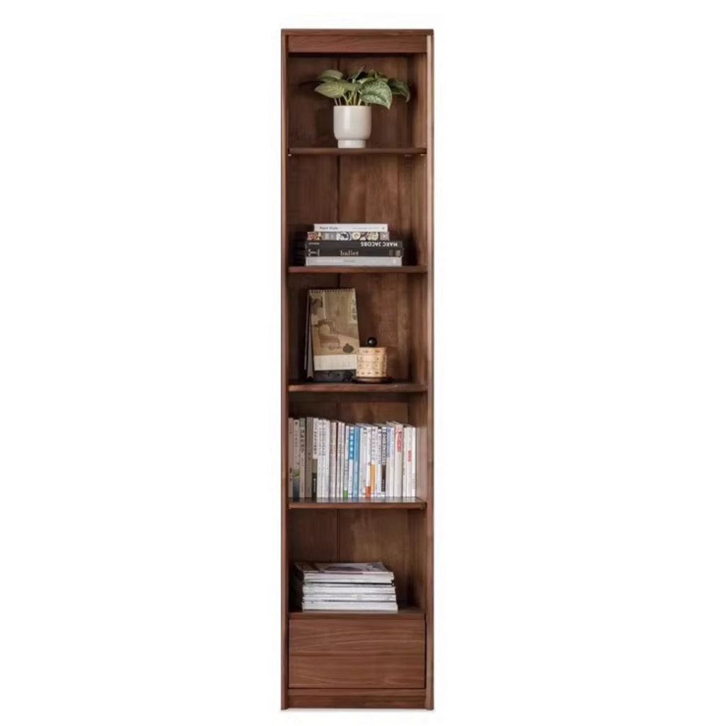 Black Walnut Solid Wood Bookshelf -USA