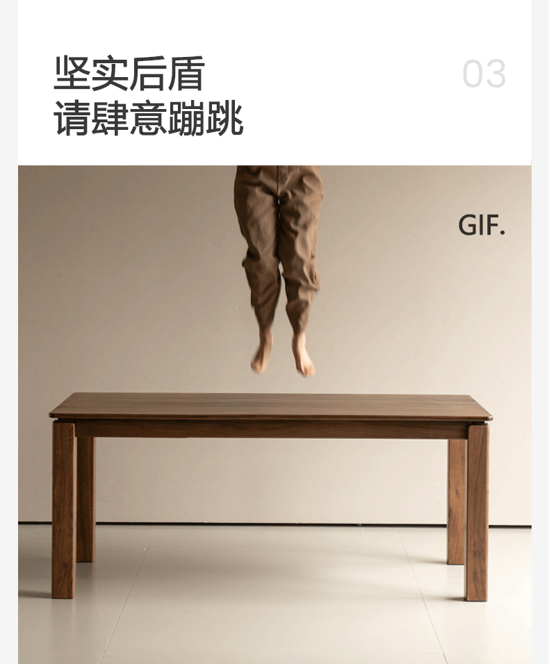 Black Walnut, Ash, Oak Solid Wood Large Board Dining Table