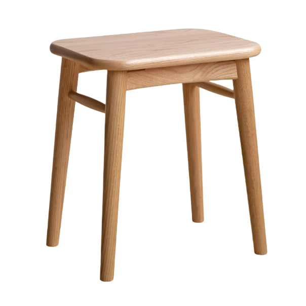 Black Walnut, Oak, Cherry, Rubberwood, Sandalwood Solid Wood Dressing Stool