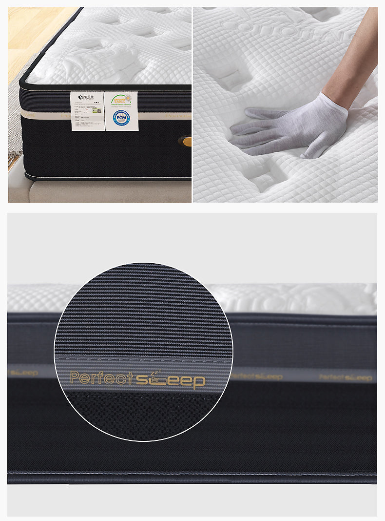 Independent Spring Soft Cushion, Compressed Thick Memory Foam, Simmons Latex Mattress 23cm