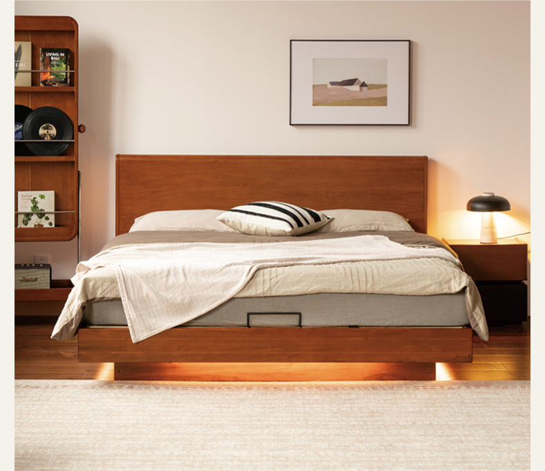 Poplar Wood Solid Wood Antique Style Box Bed