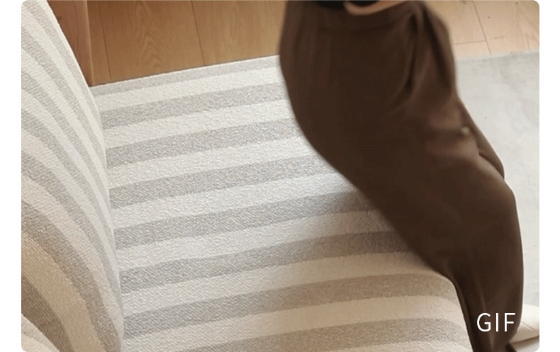 Beech, Fabric Cotton And Linen Sofa