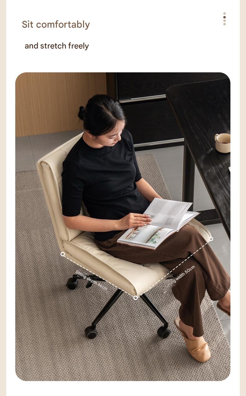 Organic Leather Computer Chair