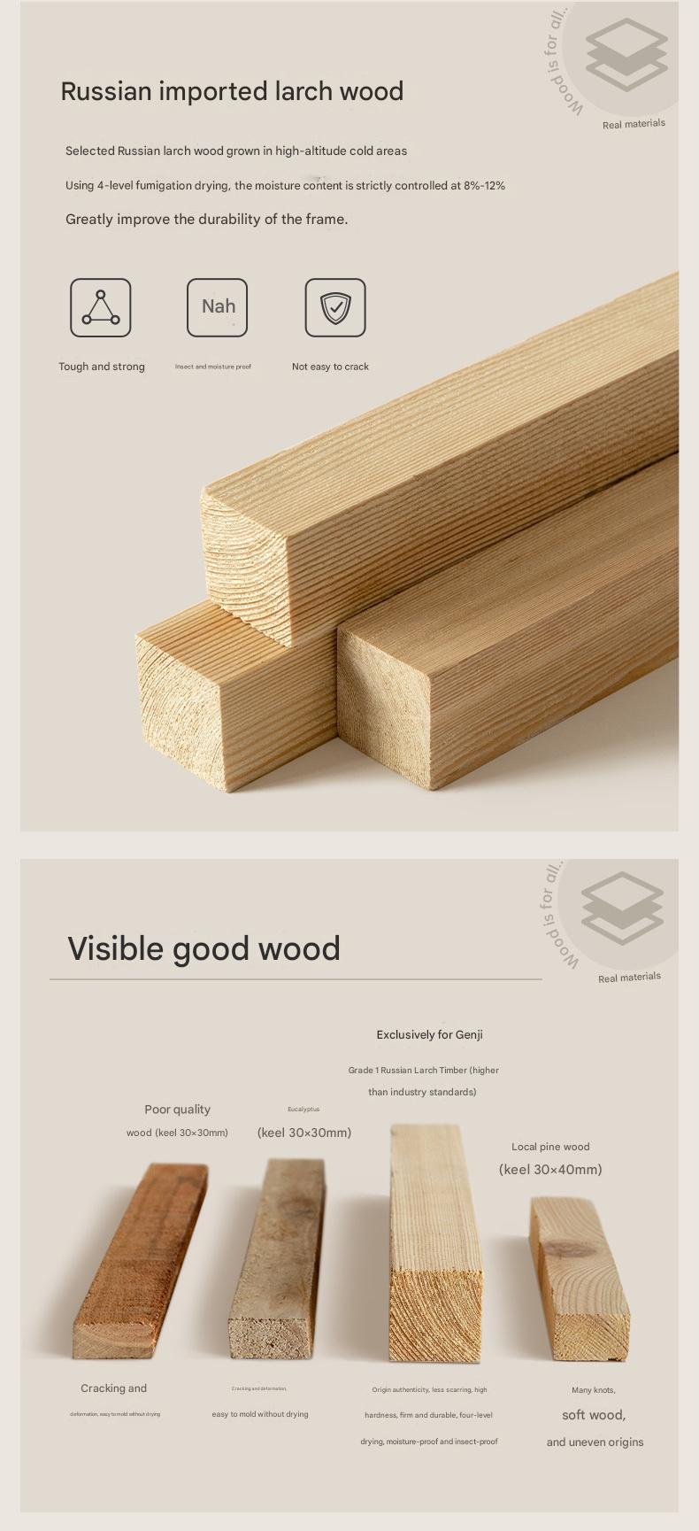 Oak Solid Wood Modern Chair