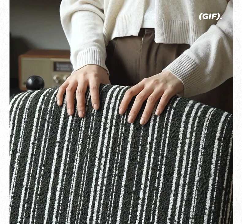 Ash Solid Wood French Retro Armchair