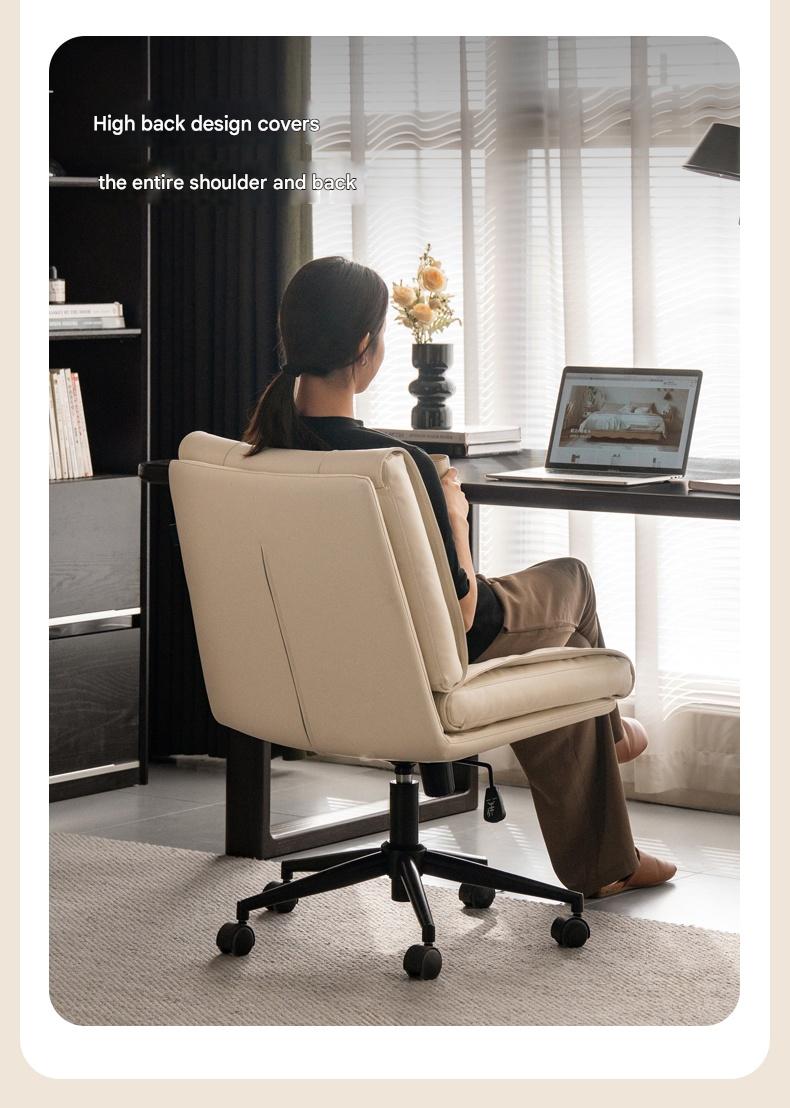 Organic Leather Computer Chair