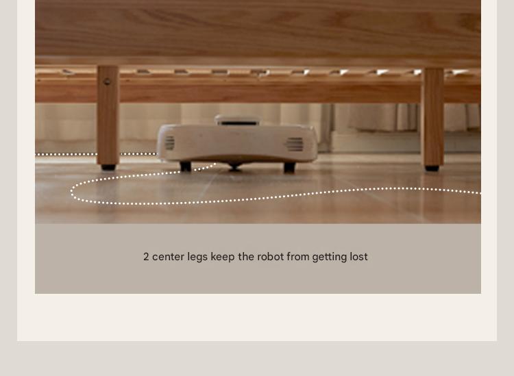 Cherry Solid Wood Modern Multifunctional Night Light Double Bed