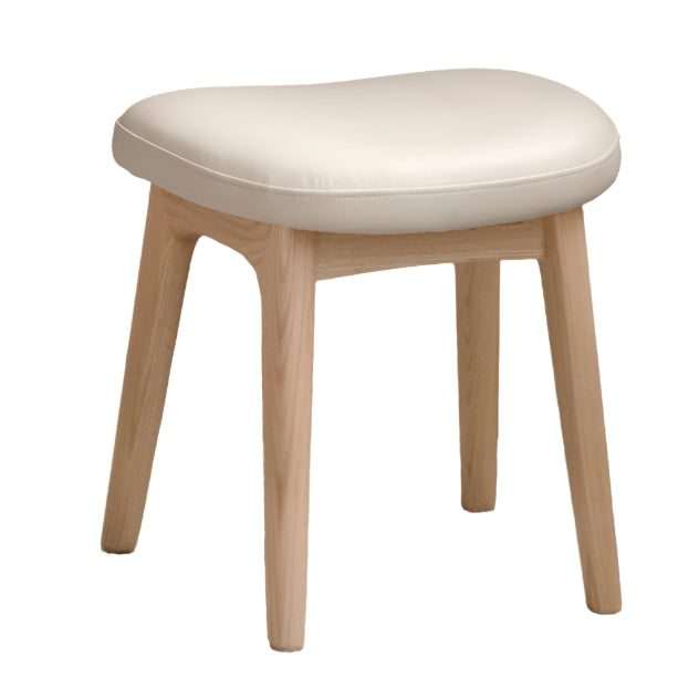 Ash, Black Walnut, Oak, Sandalwood Solid Wood Makeup Stool