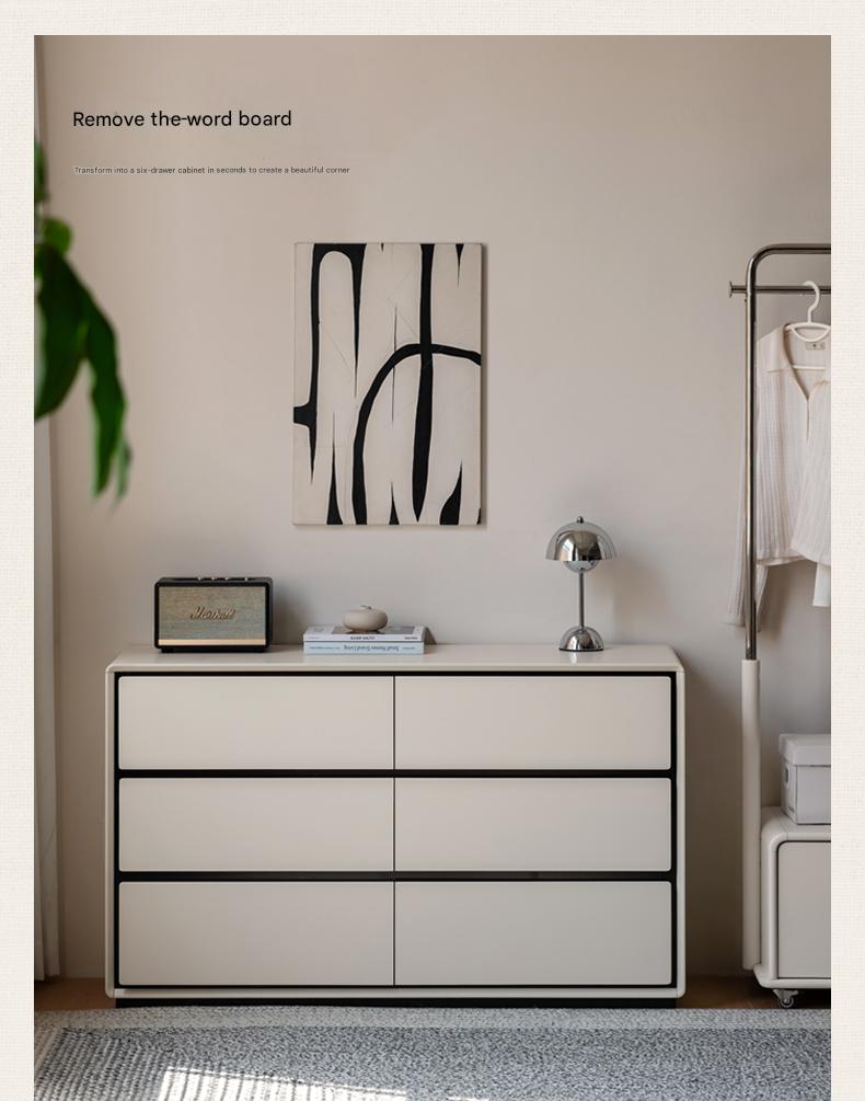 Solid Rubberwood Rotating Modern Dressing Table.