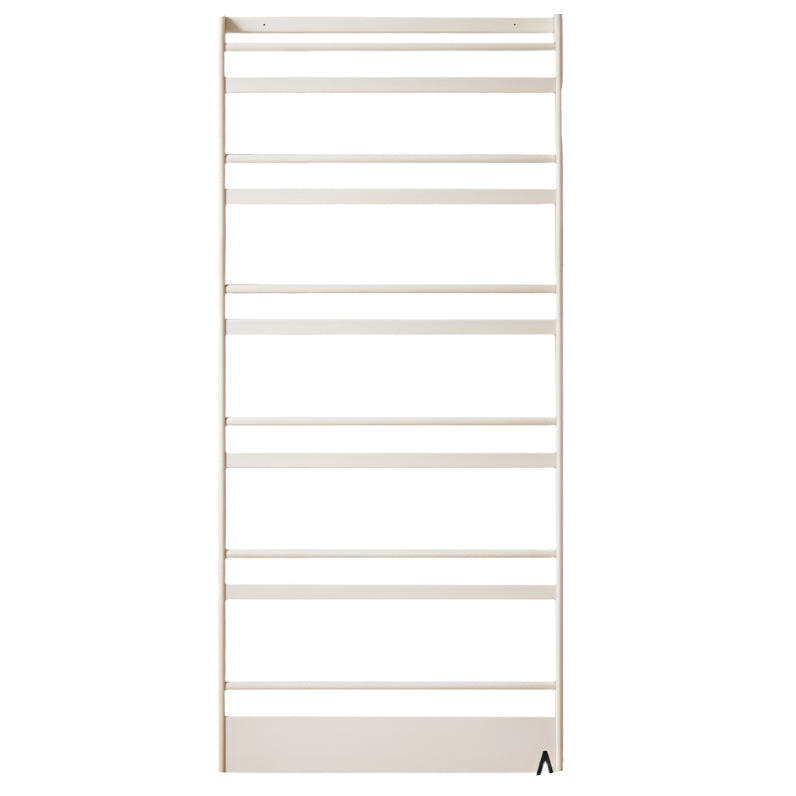 Rubberwood Solid Wood Cream Style Bookshelf