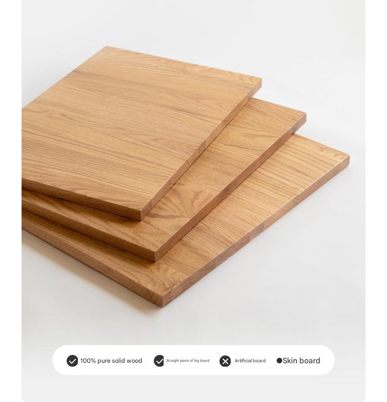 Oak Solid Wood Modern Minimalist Soft Office Chair