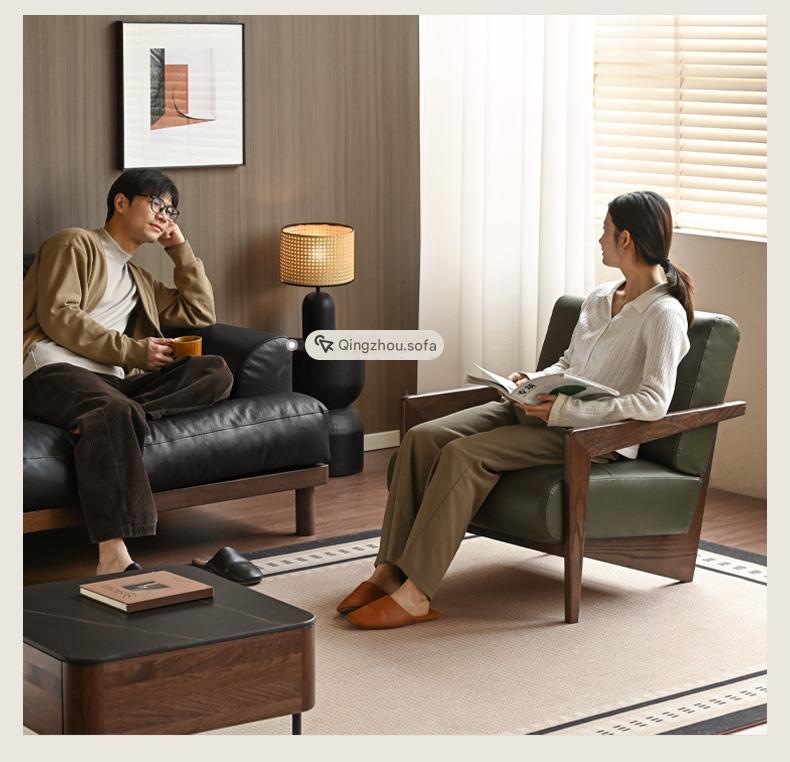 Oak Solid Wood Modern Chair